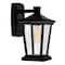 Cwi Lighting Leawood 1 Light Black Outdoor Wall Light 0413W7-1-101 - alternate 1